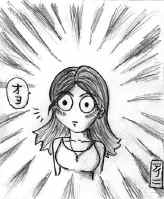 Dessin de Rouge 13 par elle-mme. (Aini)